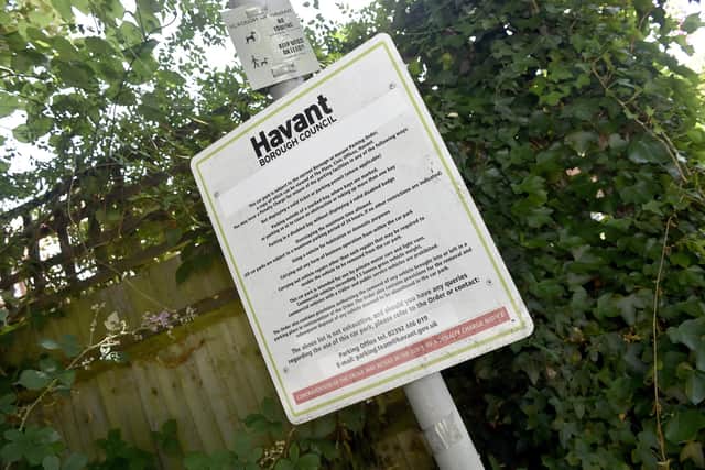 Havant Borough Council has apologised.

Picture: Sarah Standing