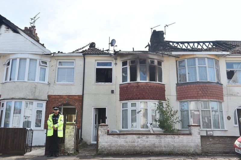 Firefighters tackled a blaze that affected eight houses. Families went back to their houses this morning to see what they could salvage.