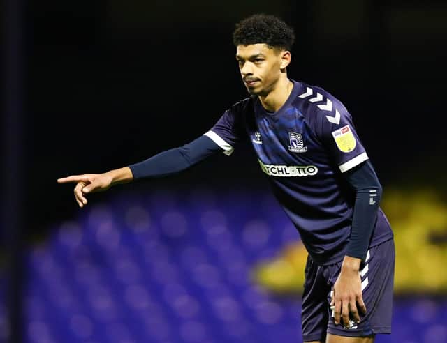 Reeco Hackett-Fairchild has featured 14 times since joining Southend on loan from Pompey in January. Picture: Jacques Feeney/Getty Images