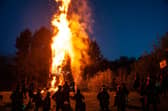 Thousands of people gathered at Butser Ancient Farm on Saturday, April 30, 2023, to celebrate the Beltain Celtic Fire Festival. The festival, which is the only one like it in the UK, marked the beginning of summer in the ancient Celtic calendar and culminated in the burning of a 30ft tall wicker man.Picture: Butser Ancient Farm