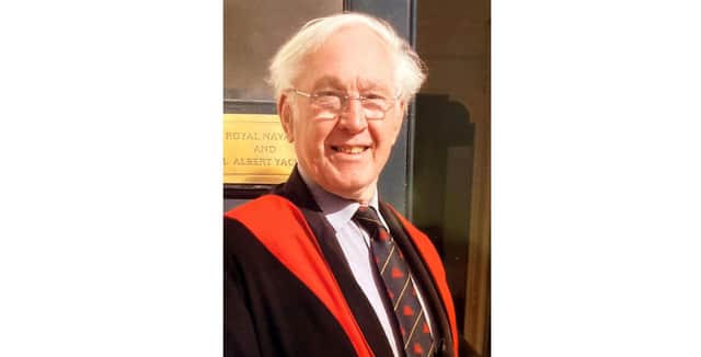 Honorary Alderman Stuart Juniper who has passed away