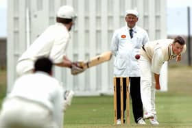 Portsmouth take on Havant in the Southern Premier League. Who knows how much cricket the clubs could be playing in 2020? Picture: Jonathan Brady.