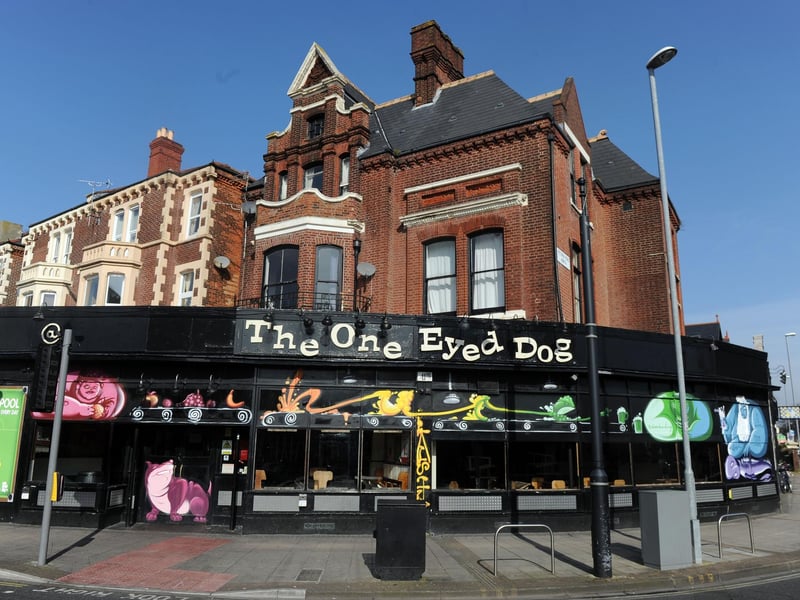 The One Eyed Dog in Elm Grove, Southsea. The pub is pictured in 2014 when it was decorated with street art.
Picture: Allan Hutchings