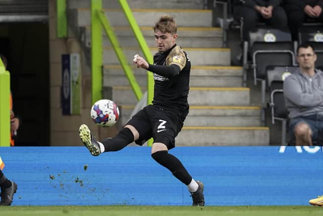 Zak Swanson impressed Danny Cowley against Forest Green Rovers on his Football League debut. Picture: Jason Brown/ProSportsImages