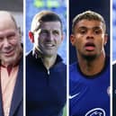From left: Michael Eisner, John Mousinho, Tino Anjorin and Sean Raggett