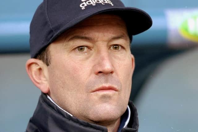 Tony Pulis was Milan Mandaric's first managerial appointment at Pompey, arriving in January 2000, Picture: Chris Lobina /Allsport