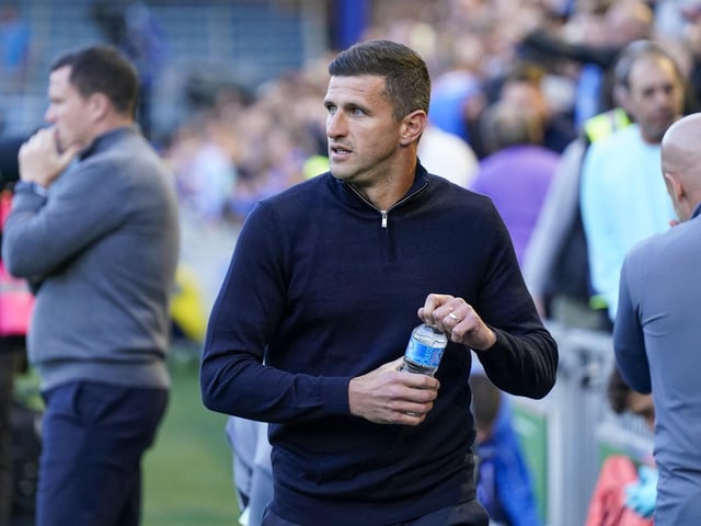 Pompey head coach John Mousinho