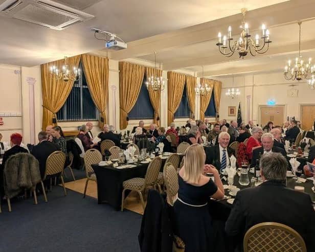 The guests at the Pompey Pals event