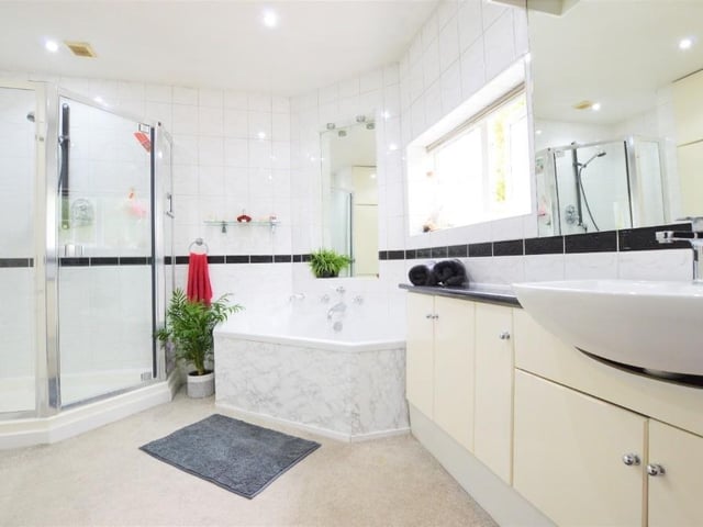 The four bedroom home is on the market for £2,500,000.