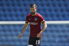 Pompey defender Joe Rafferty has been out injured since early September