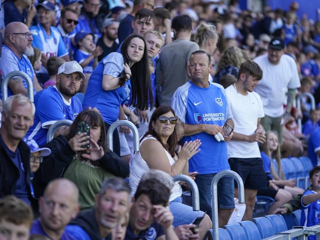 Pompey fans were back into their Fratton Park routines as the footie returned to PO4 after a near three-month absence on Saturday