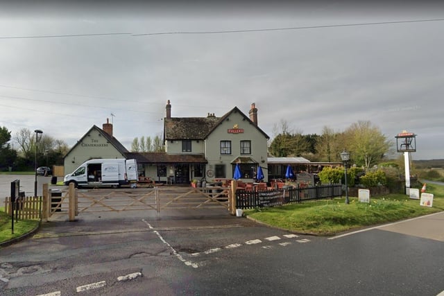 The Chairmakers Arms, World’s End, Hambledon, is an 18 minute drive from Portsmouth via the B2177. There's a huge garden and a highly-rated carvery on a Sunday