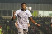 Kusini Yengi scored twice in the 3-1 win against Forest Green Rovers on Tuesday night