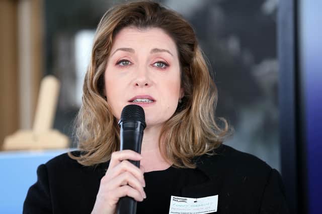 Penny Mordaunt MP. Picture: Chris Moorhouse (jpns 160222-12).