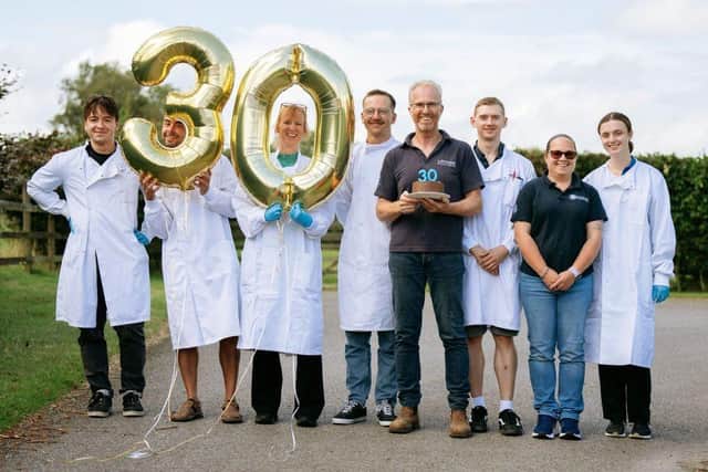 Vet Andy Durham is celebrating a 30-year career milestone at Liphook Equine Hospital