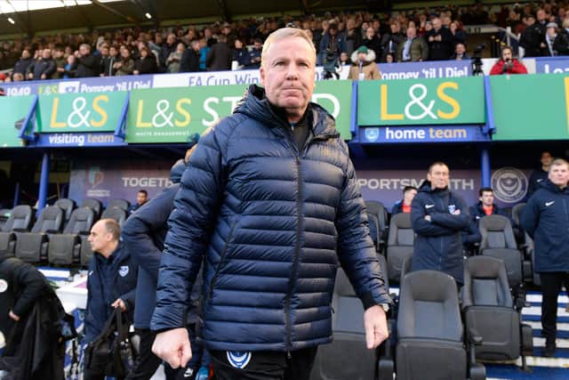 Pompey have been deprived of head of recruitment Phil Boardman, but Kenny Jackett is continuing the player hunt. Picture: Graham Hunt/ProSportsImages/PinP