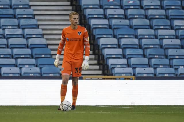 Alex Bass' illness has prompted Pompey to sign Jake Eastwood on loan from Sheffield United. Picture: Jason Browm/ProSportImages