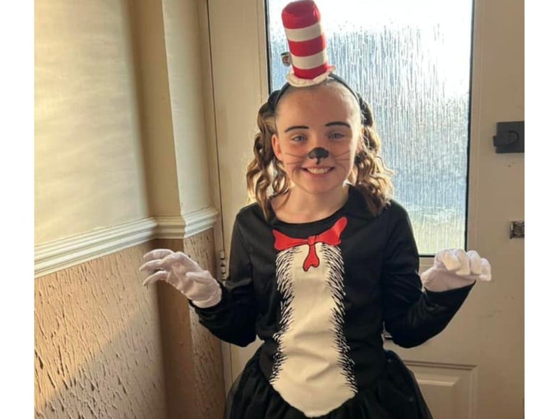 This Cat In the Hat costume is brilliant - Happy World Book Day!