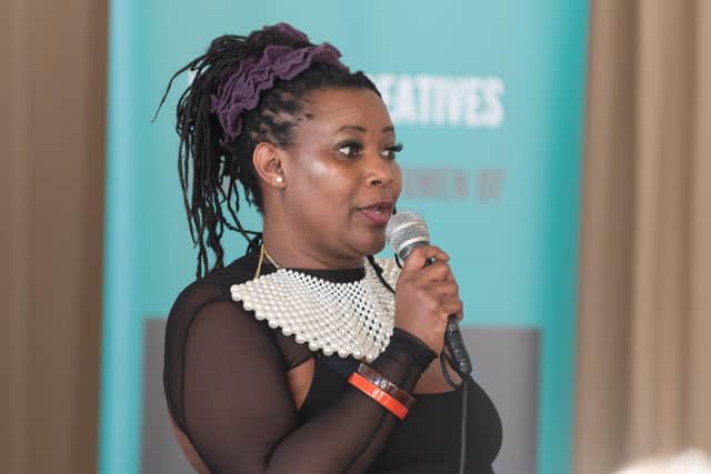 Pictured is: Founder of the Pamodzi ‘tribe’ Roni Edwards.
Picture: Keith Woodland (050221-25)