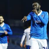 Jordy Hiwula only netted three times in all competitions during his time at Fratton Park. (Picture.Joe Pepler)