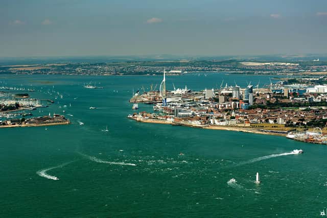 LANDMARK: The Spinnaker Tower is a constant reminder of Portsmouth when you're on the Isle of Wight Picture: Shaun Roster Photography/shaunroster.com