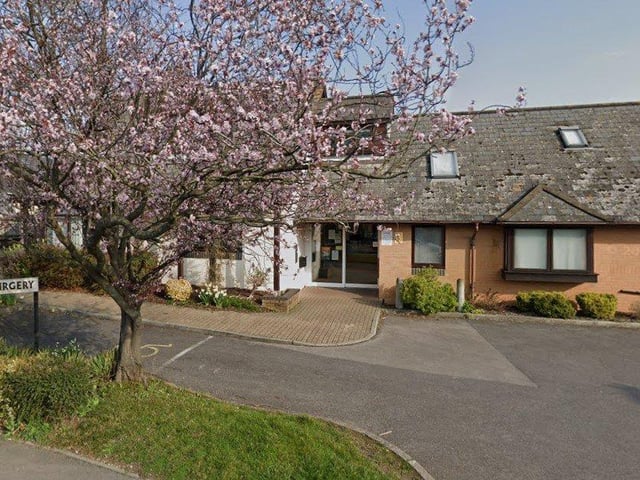 At Gudge Heath Lane Surgery in Gudge Heath Lane, 52.5 per cent of people responding to the survey rated their experience of booking an appointment as good or fairly good. Picture: Google Maps