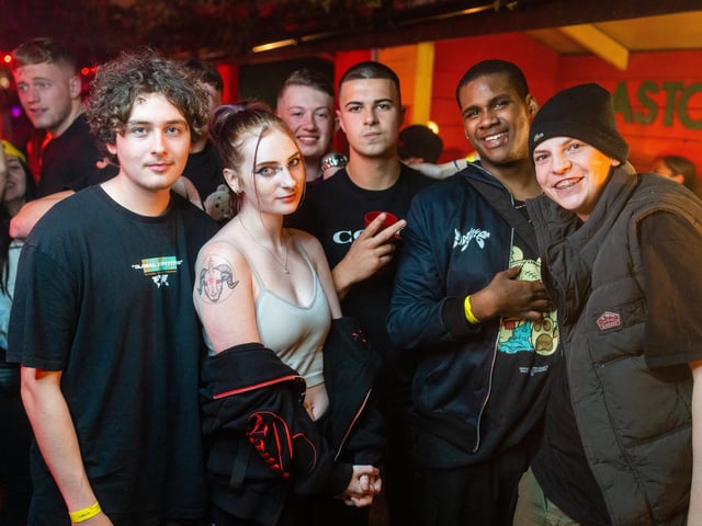 Party goers at Freshers 2022