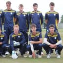 SPL champions Hampshire Academy. Back (from left): Dom Kelly, Ethan Baker, Eddie Jack, Ben Mayes, Ethan Martin, Connor Lamsdale.  Front: Finn Gordon, Sam Ashman, Andrew MacEwen, Freddie Gillett, Sam Davis.