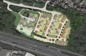 An artist's impression of what the new housing estate in Whiteley could look like.
