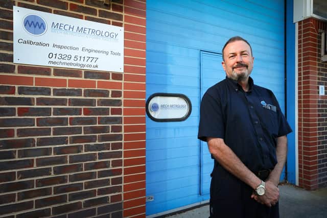 Russ Johnston, owner of Mech Metrology.
Picture: Chris Moorhouse