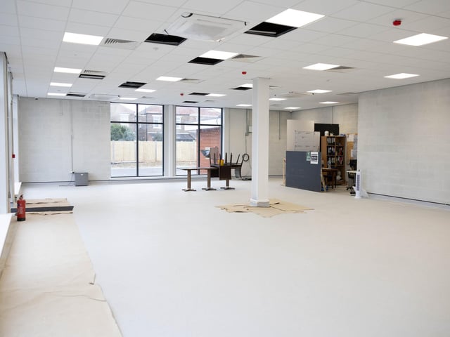 Pictured: View on future Gym and Boxing area. Picture: Marcin Jedrysiak