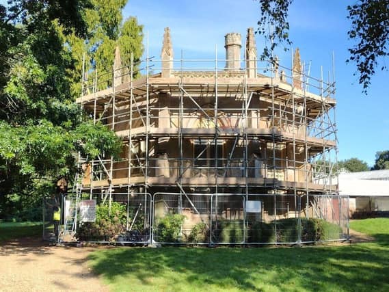 Staunton Farm Gothic Library. Image: Hampshire County Council