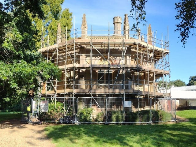 Staunton Farm Gothic Library. Image: Hampshire County Council