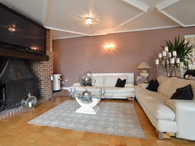 The four bedroom home is on the market for £2,500,000.
