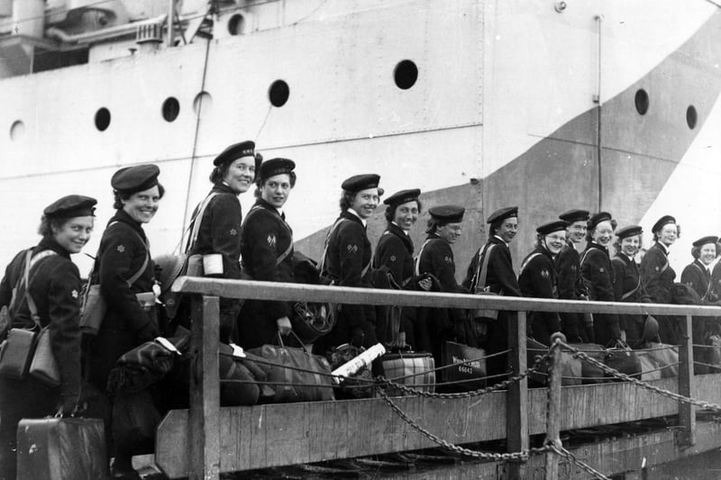 Embarkation for Operation Overlord from Portsmouth.