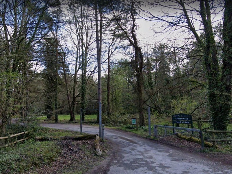 Just west of Waterlooville and within the South Doiwns, Creech Woods is one of the few remaining areas of the medieval Forest of Bere.