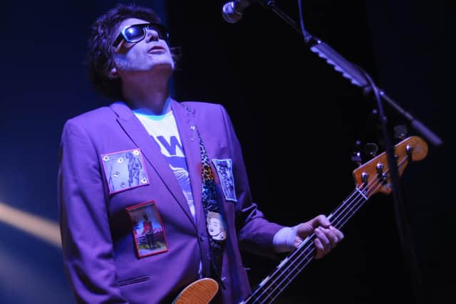 Nicky Wire of Manic Street Preachers at Portsmouth Guildhall, October 8, 2021