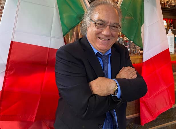 Italian restaurateur Giuseppe Mascia, who runs Giuseppe's Italian Restaurant