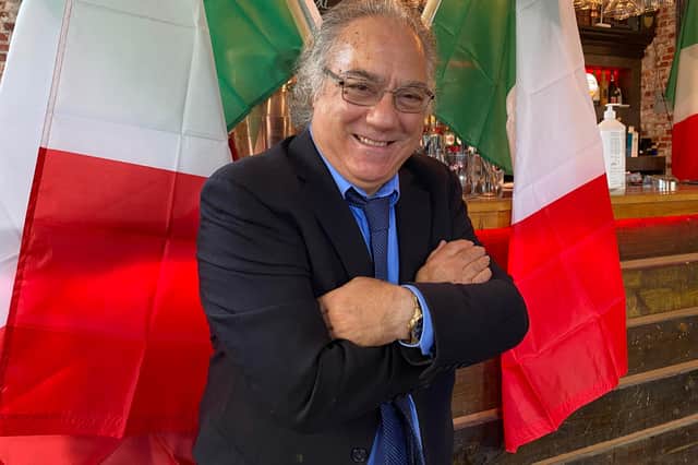 Italian restaurateur Giuseppe Mascia, who runs Giuseppe's Italian Restaurant