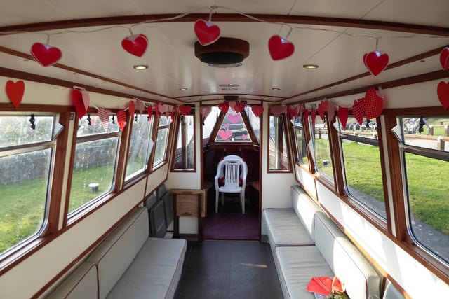 It may not be a gondola on Venice’s canals, but Chesterfield has the next best thing - a special St Valentine’s Day Cruise along five miles of picturesque waterway from Tapton Lock to Staveley in Chesterfield Canal Trust’s newest boat – John Varley II.
 St Valentine’s Day Cruise – £30.00pp. Visit to book online: https://chesterfield-canal-trust.org.uk/bookings/