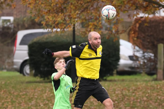 AFC Bedhampton Village A (green/black) v AFC Prospect Farm Rangers. Picture by Kevin Shipp