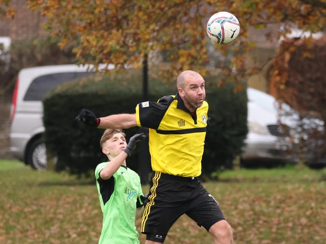 AFC Bedhampton Village A (green/black) v AFC Prospect Farm Rangers. Picture by Kevin Shipp