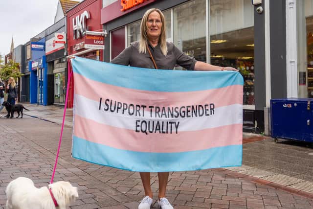 Katie Yeomans, a transgender campaigner from Southsea, was appalled by the comments. Photo: Matthew Clark
