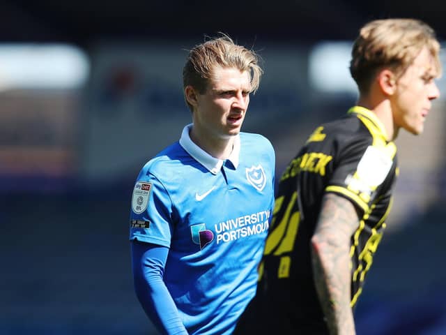 Former Pompey midfielder George Byers