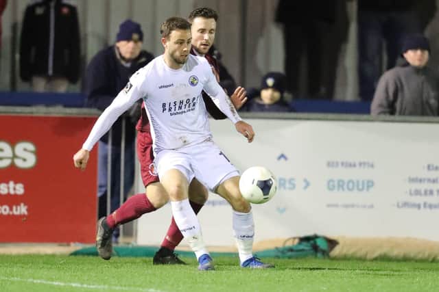 Josh Taylor has signed a new one-year deal with Hawks. Photo by Dave Haines/Portsmouth News