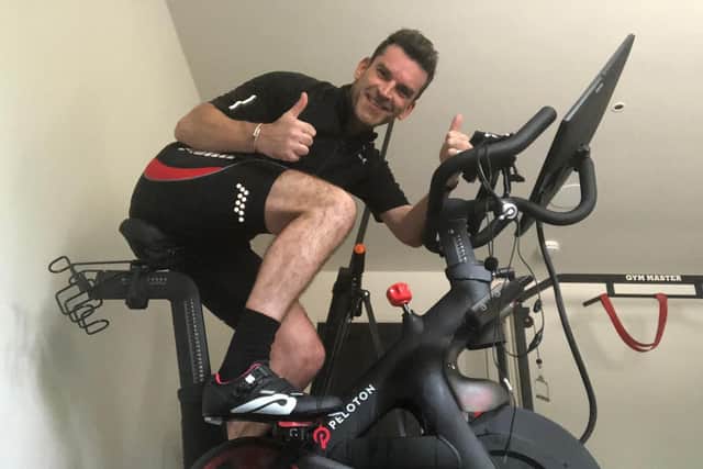 Three men from Whiteley charity the Eight Foundation were due to take on an Arctic challenge which was cancelled due to Covid-19, so they completed a To Baffin Island and Back challenge to raise £5,000. Pictured: Ian Riggs