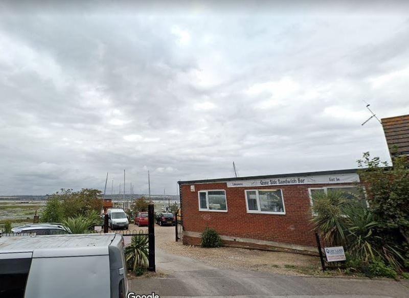 Rated 5: Quay Side Sandwich Bar at Quay West, Quay Lane, Gosport; rated on February 26