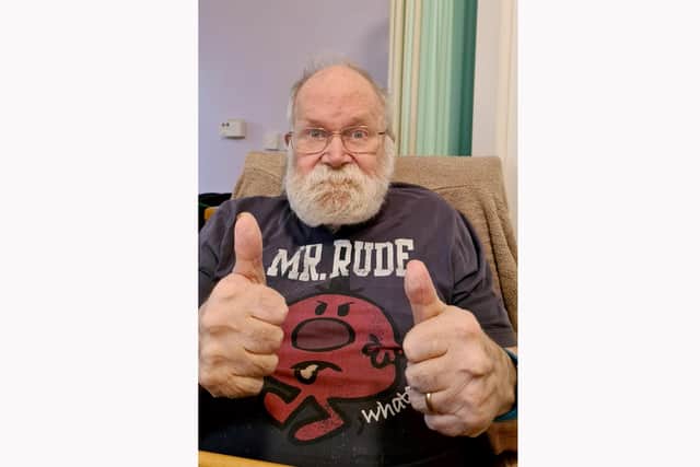Residents of St Ronans Nursing and Residential Home in Southsea have all received their vaccines. 

Pictured is: Colin Shill.

Picture: St Ronans