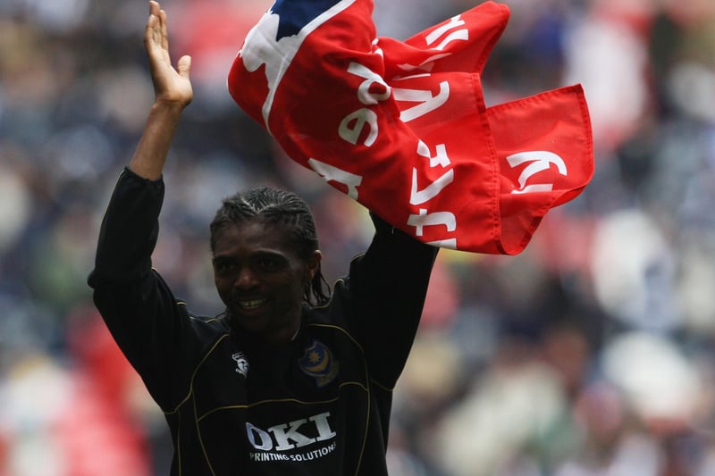 'Kanu is widely regarded as one of Portsmouth FC's greatest strikers since 2000 due to his technical ability, vision, and contributions to the team during his time with the club. Kanu joined Portsmouth in 2006 on a free transfer from West Bromwich Albion and quickly established himself as a key player in the team's attack. Kanu was a technically gifted striker who possessed excellent ball control and was known for his ability to create chances for himself and his teammates. He played a crucial role in Portsmouth's success, including their FA Cup win in 2008. In total, Kanu made 141 appearances for Portsmouth, scoring 30 goals. His technical ability and vision made him a valuable asset to the team, and he was widely respected by both teammates and fans.'