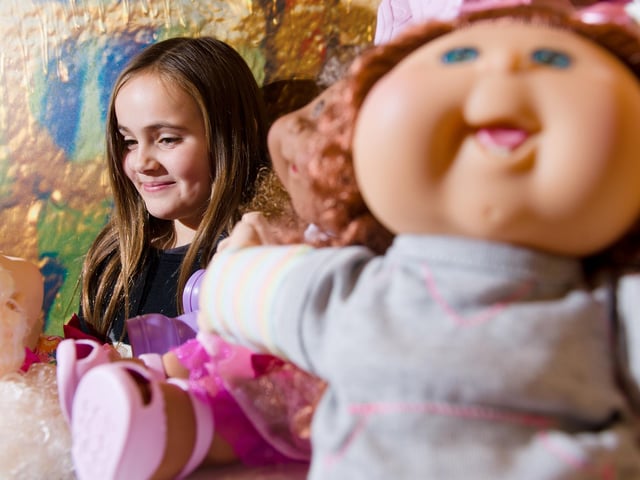 Famously hard to come by in the 1980s, the Cabbage Patch Kids are still around and are still popular with collectors. On eBay a collection of five rare vintage dolls are selling for £700.
